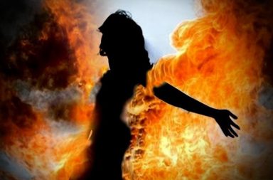 girl burnt in Kerala