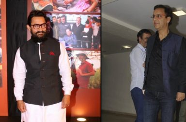 Aamir Khan and Vidhu Vinod Chopra (Courtesy: IANS)