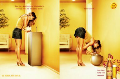 Skol Beer Sexist Advertisement | Image for InUth.com