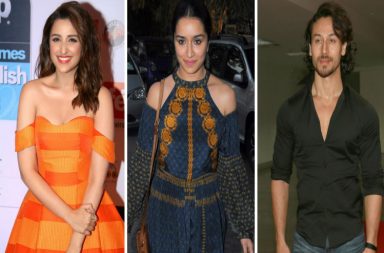Parineeti Chopra, Shraddha Kapoor and Tiger Shroff
