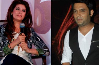 Twinkle Khanna with Kapil Sharma