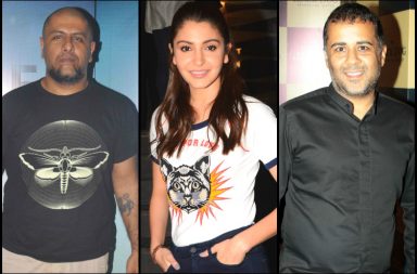 Anushka, Vishal and Chetan