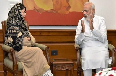 PM with Mehbooba Mufti
