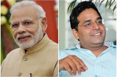 Narendra Modi and Vijay Shekhar Sharma