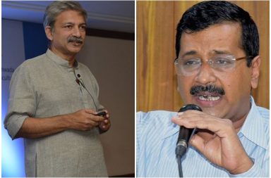 Mayank Gandhi , Arvind Kejriwal