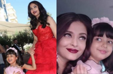 Aishwarya Rai and Aaradhya Cannes 2017