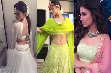 Mouni Roy in Traditional Wear