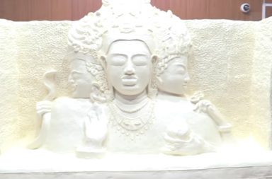 Chef Devwrat- Margarine sculpture