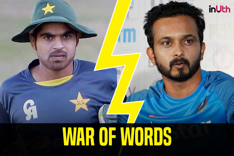 ICC Champions Trophy 2017 Kedhar Jahdav And Haris Sohail Indulge In
