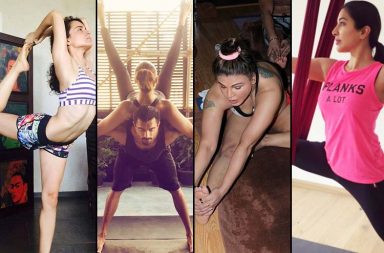 Bollywood celebrities on International Yoga Day
