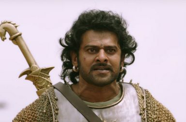Prabhas in a still from Baahubali