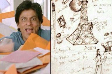 Shah Rukh Khan and the doodle he made