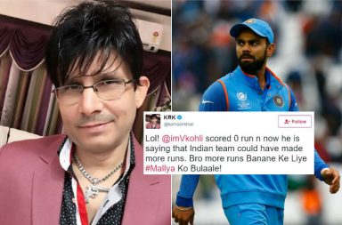 KRK and Virat Kohli