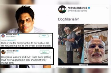 All India Bakchod, Narendra Modi, Snapchat, Dog Filter, Tanmay Bhat