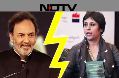 Barkha Dutt vs NDTV on Twitter