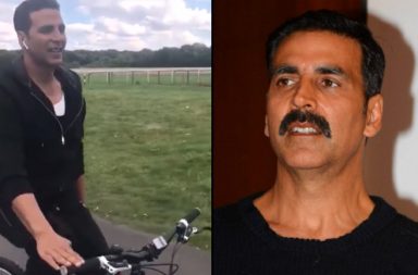 Akshay Kumar, Akshay Kumar bicycle ride., inuth.com