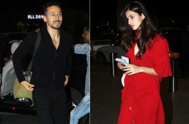 Disha Patani and Tiger Shroff spotted together