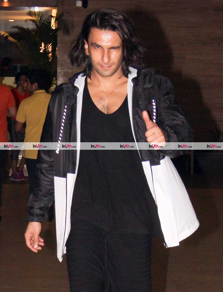 Ranveer Singh gets rid of his facial hair