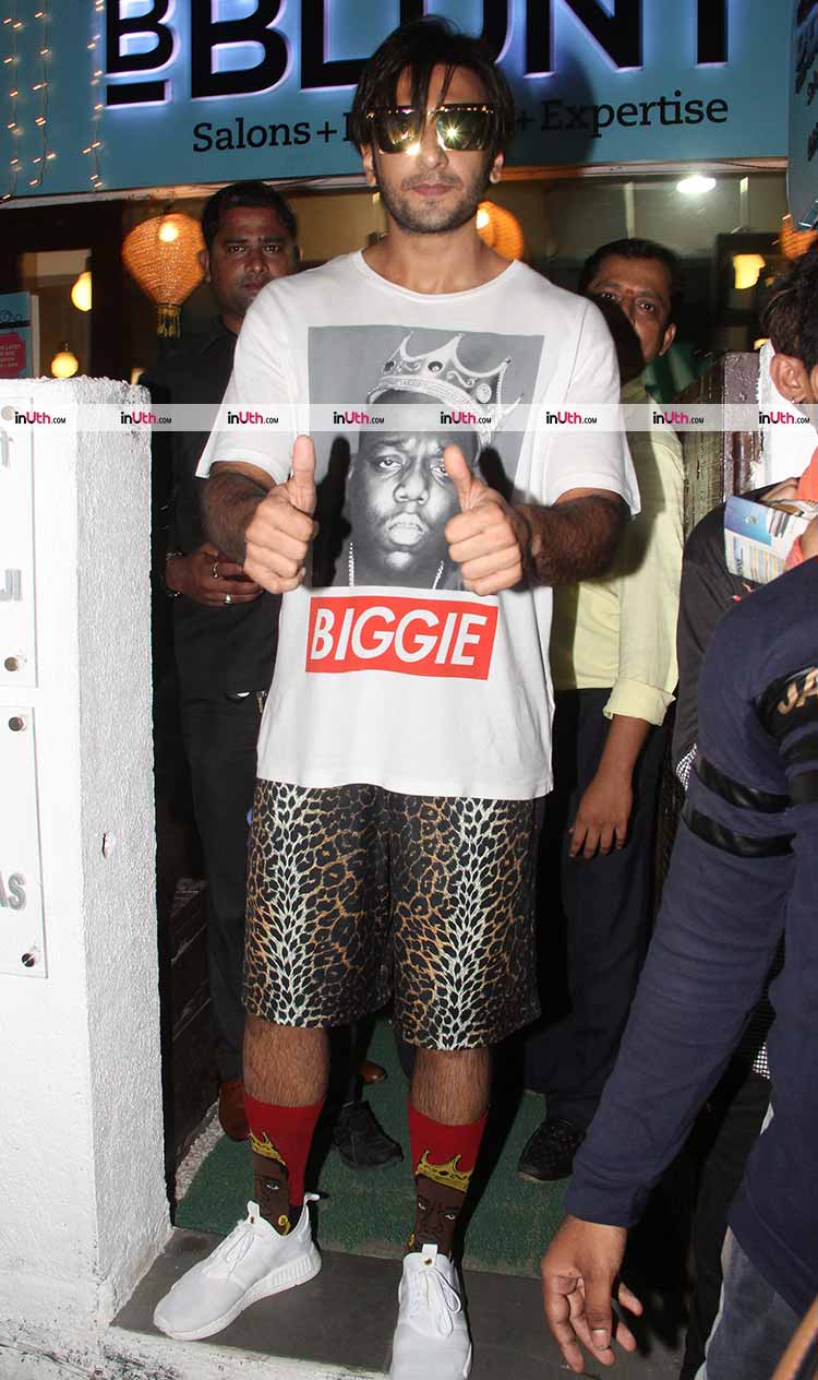 Ranveer Singh looks fresh and cool in his new look