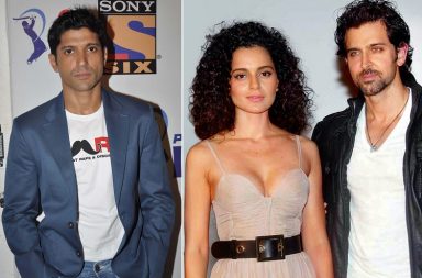 Farhan Akhtar, Kangana Ranaut and Hrithik Roshan