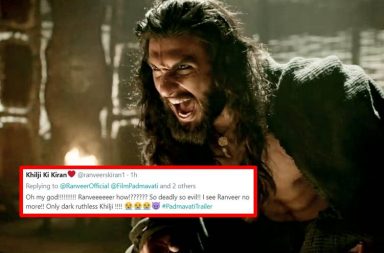 Ranveer Singh, Padmavati Trailer