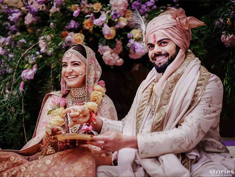 Anushka Sharma Virat Kohli Wedding Photos