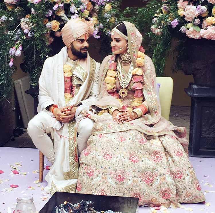 Anushka Sharma Virat Kohli Wedding Photos Anushka Sharma Virat Kohli Wedding Photos